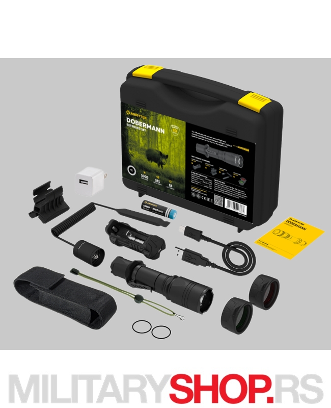 ArmyTek Doberman Lampa Veliki Set