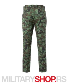 Kamuflažne Pamučne Pantalone Forest Camo SlimFit