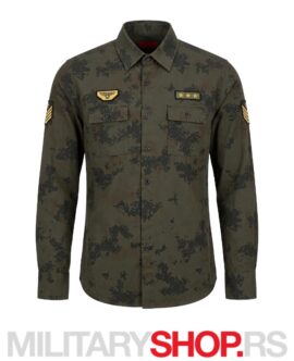 Military Muška Taktička Košulja Digital Camo