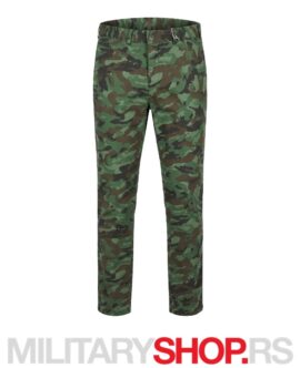Kamuflažne Pamučne Pantalone Forest Camo SlimFit