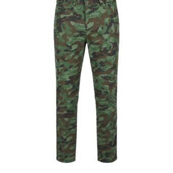 Kamuflažne Pamučne Pantalone Forest Camo SlimFit KobraYU
