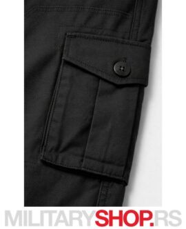 Taktičke Kargo Jogger Pantalone Crne RipStop