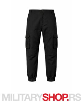 Taktičke Kargo Jogger Pantalone Crne RipStop