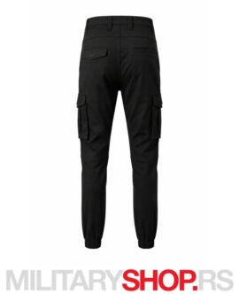 Taktičke Kargo Jogger Pantalone Crne RipStop