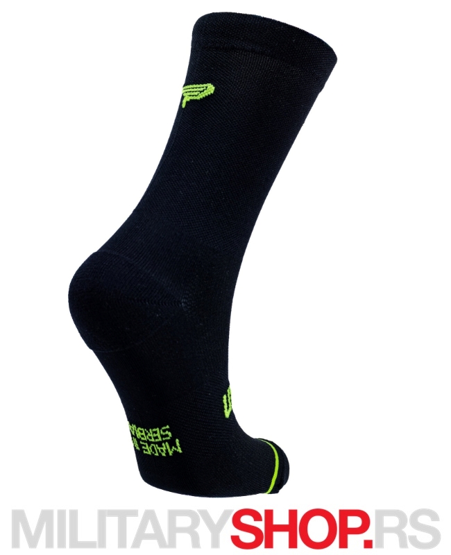 Sportske Čarape Za Trčanje Pure Black