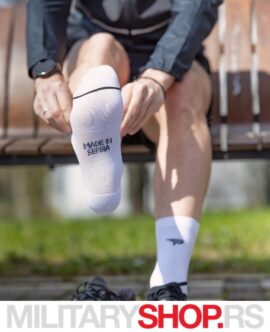 Sportske Čarape Za Trčanje Pure White
