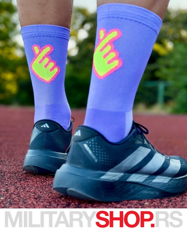 Sportske Čarape Za Trčanje Kokoro Purple