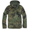 Brandit Windstoper Windbreaker Jakna Camo Woodland