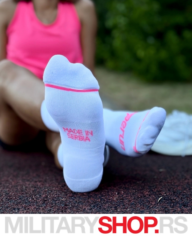 Sportske Čarape Za Trčanje Mogu White